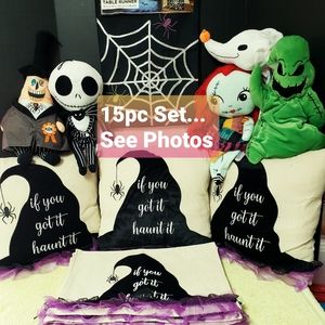 15pc Halloween decor Set